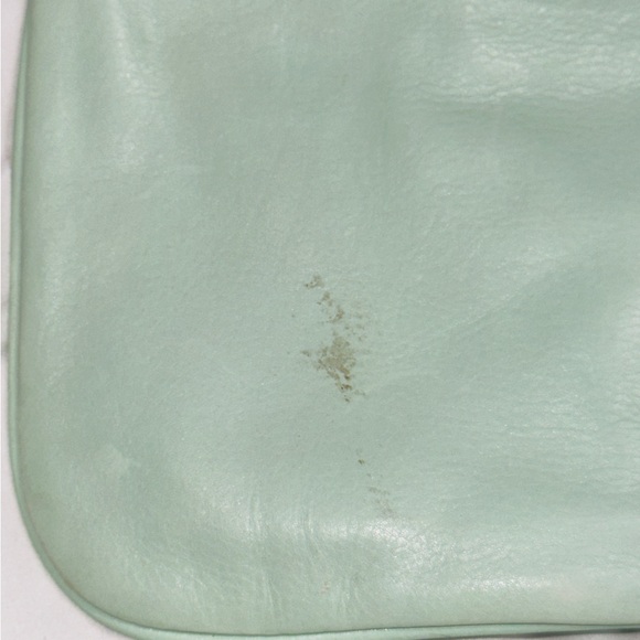 Rebecca Minkoff Mint Green soft Leather Wristlet bag ☘️ - Picture 5 of 6